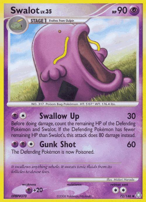 Swalot 72, Legends Awakened