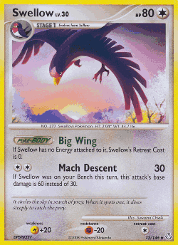 Swellow 73, Legends Awakened