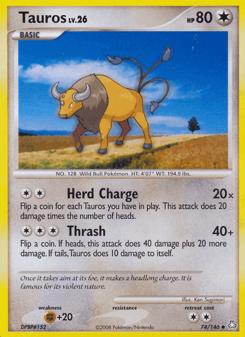 Tauros 74, Legends Awakened
