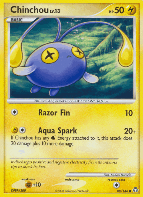 Chinchou 88, Legends Awakened