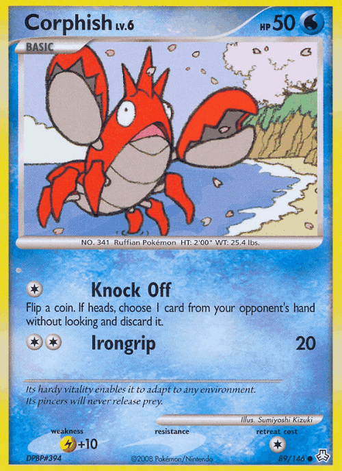 Corphish 89, Legends Awakened