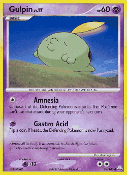 Gulpin 98, Legends Awakened