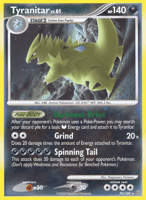 Tyranitar 30, Stormfront