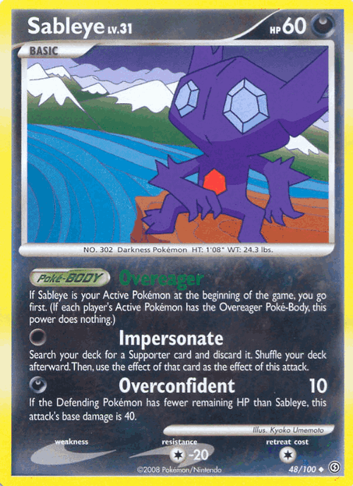 Sableye 48, Stormfront