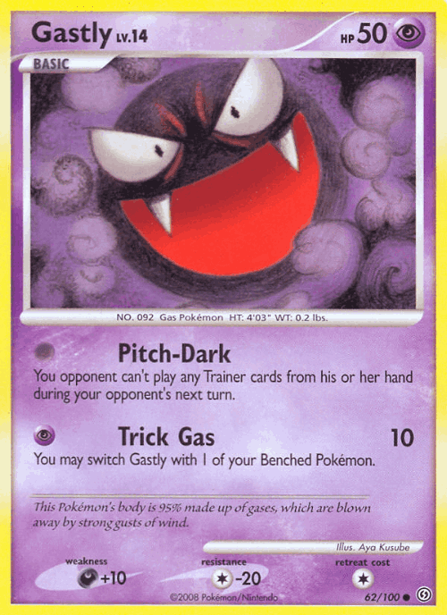 Gastly 62, Stormfront
