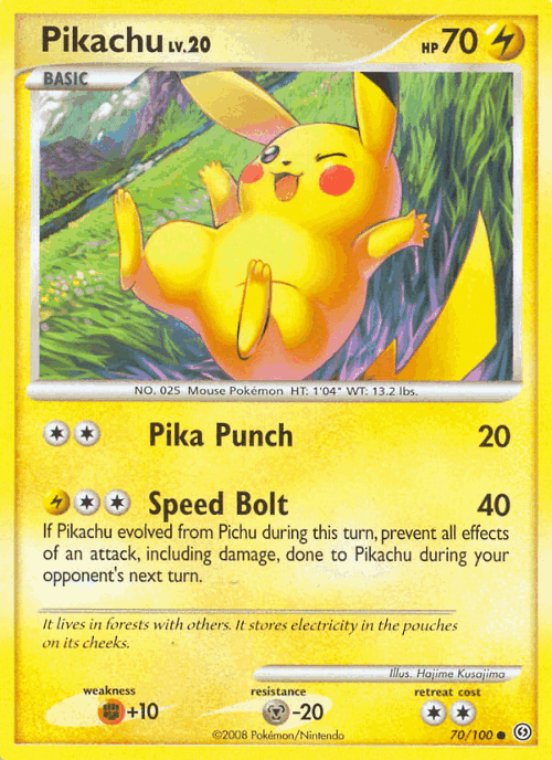 Pikachu 70, Stormfront
