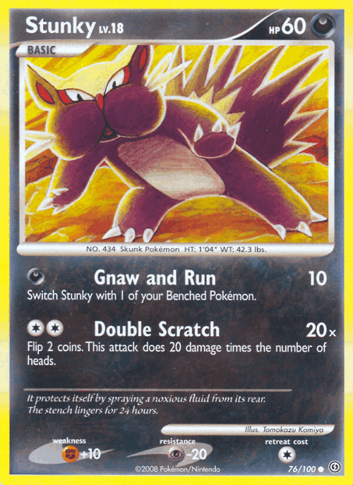 Stunky #76 from Stormfront - Common - Illustrated by Tomokazu Komiya