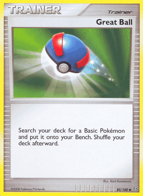 Great Ball #85 from Stormfront - Uncommon - Illustrated by Kent Kanetsuna