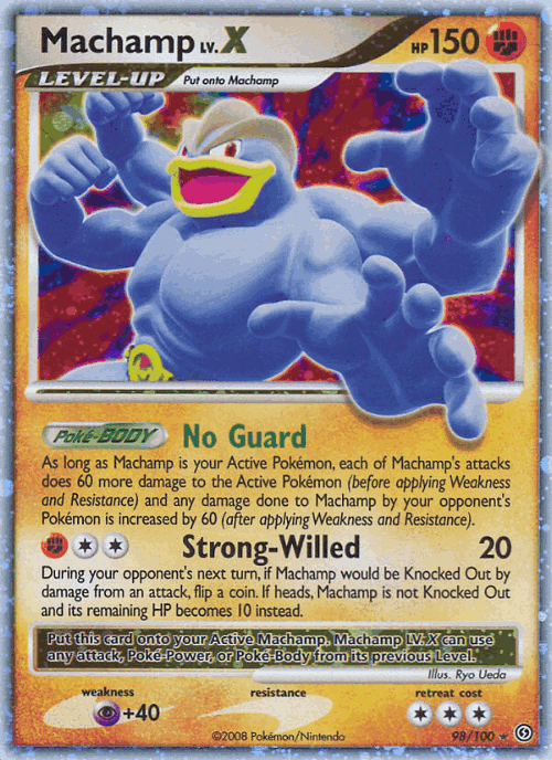 Machamp LV.X 98, Stormfront