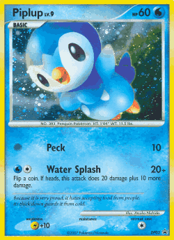 Piplup Pokémon TCG card art