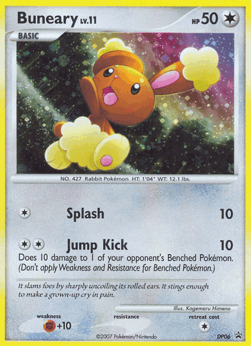 Buneary Pokémon TCG card art