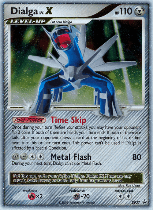 Dialga LV.X 37, DP Black Star Promos