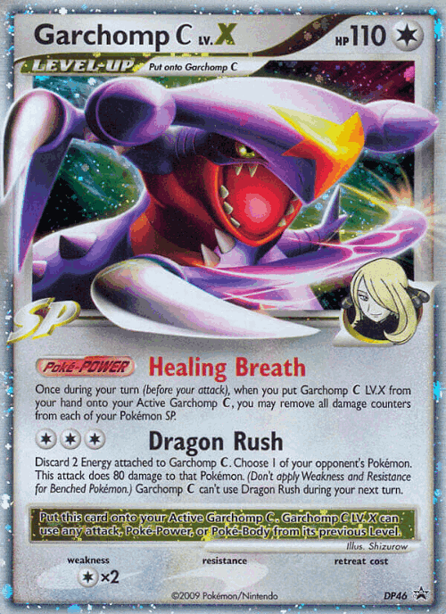 Garchomp C LV.X 46, DP Black Star Promos