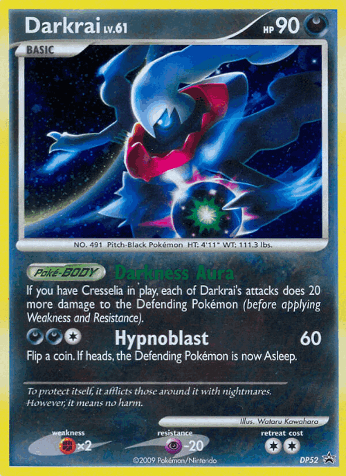 Darkrai 52, DP Black Star Promos