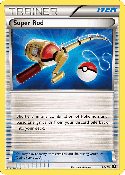 Super Rod Pokémon TCG card art
