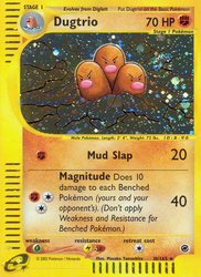 Dugtrio Pokémon TCG card art