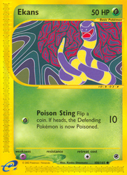 Ekans 108, Expedition Base Set