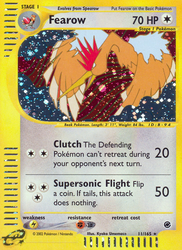 Fearow Pokémon TCG card art