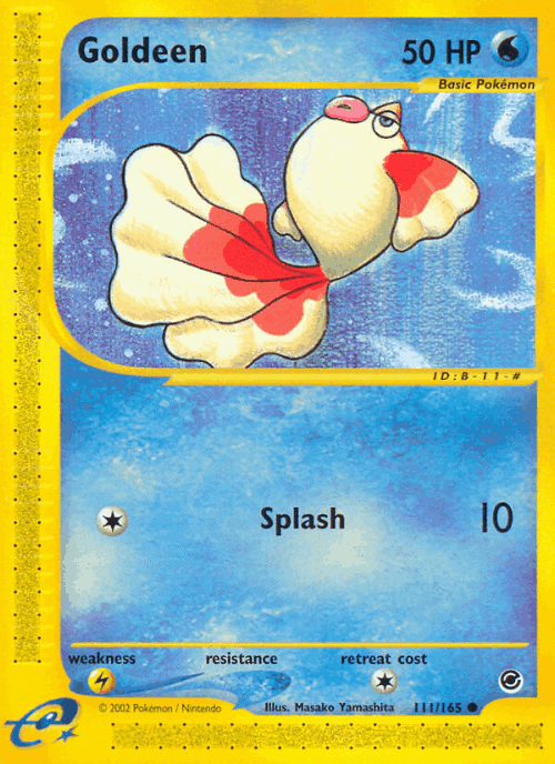Goldeen 111, Expedition Base Set