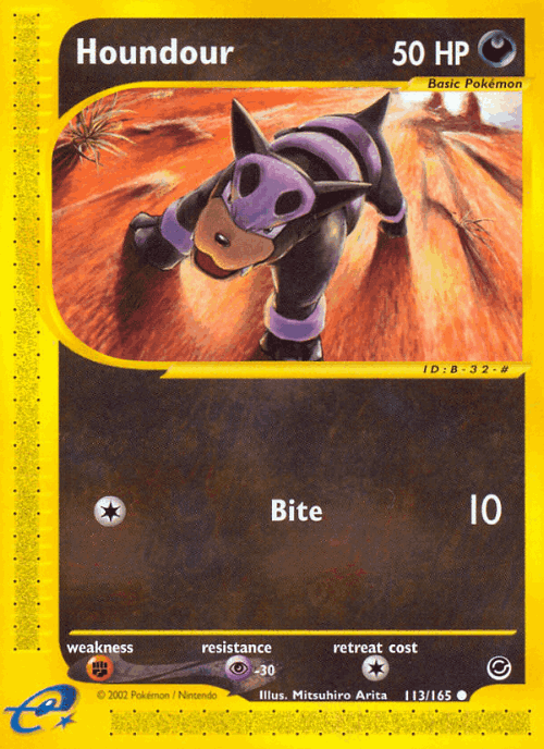 Houndour 113, Expedition Base Set
