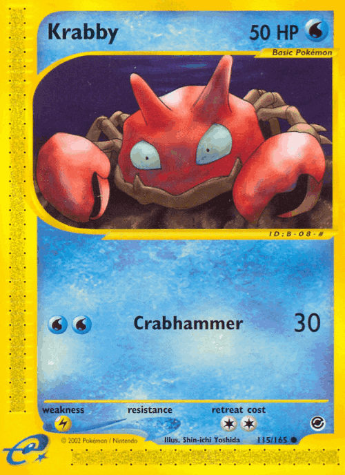 Krabby 115, Expedition Base Set