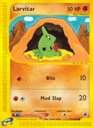 Larvitar 116, Expedition Base Set