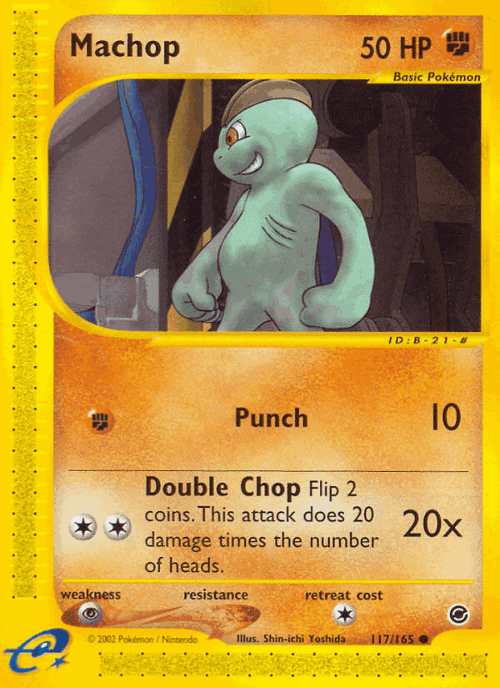 Machop 117, Expedition Base Set