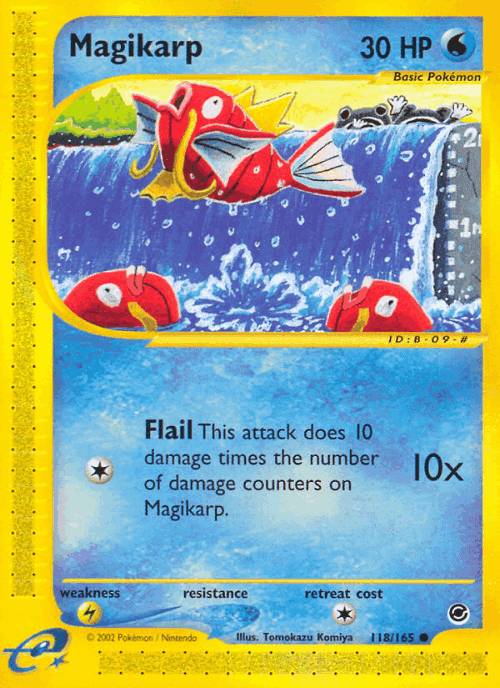 Magikarp 118, Expedition Base Set