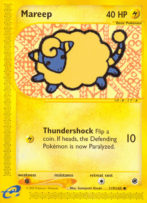Mareep 119, Expedition Base Set