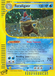 Feraligatr Pokémon TCG card art