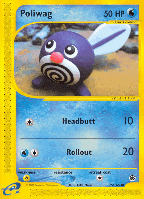 Poliwag 125, Expedition Base Set