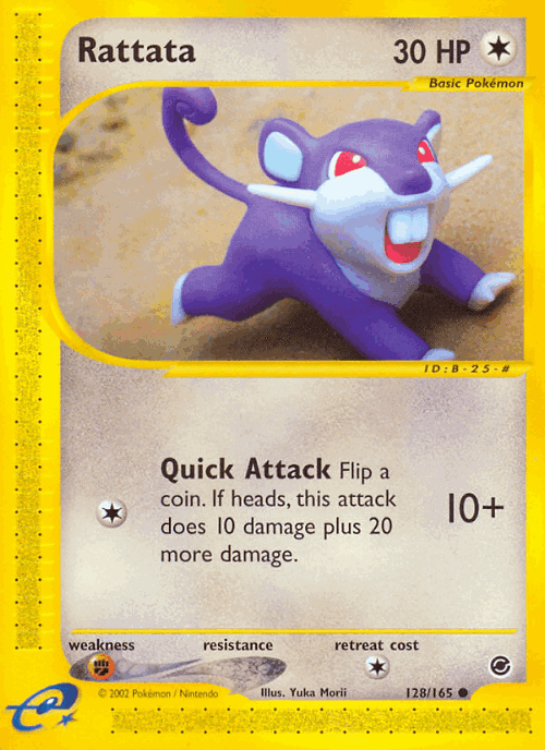 Rattata 128, Expedition Base Set
