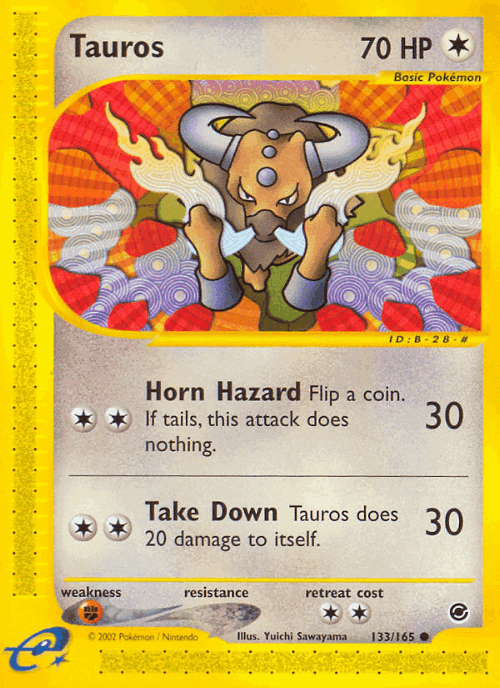 Tauros 133, Expedition Base Set