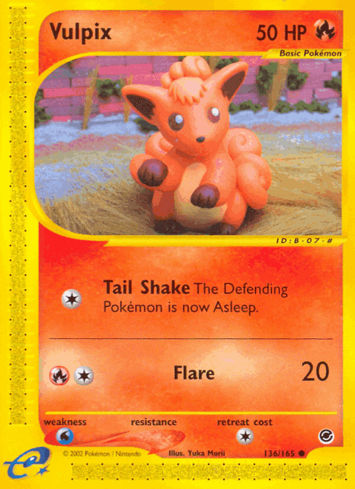 Vulpix 136, Expedition Base Set