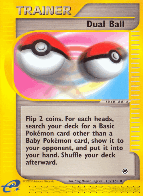 Dual Ball 139, Expedition Base Set