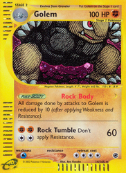Golem Pokémon TCG card art