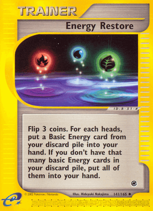 Energy Restore 141, Expedition Base Set