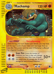 Machamp Pokémon TCG card art
