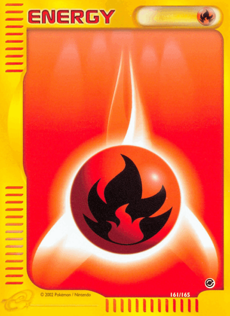 Fire Energy #161 from Expedition Base Set - Common