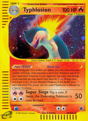 Typhlosion 28, Expedition Base Set