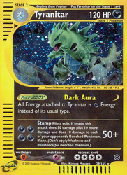 Tyranitar 29, Expedition Base Set