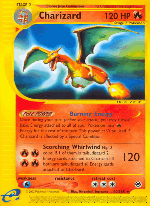 Charizard 40, Expedition Base Set