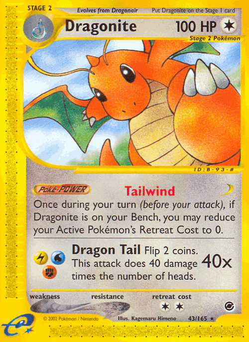 Dragonite 43, Expedition Base Set
