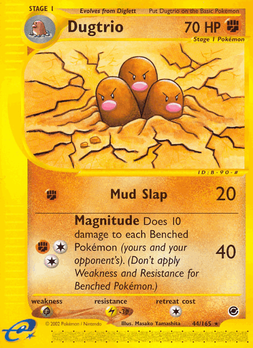Dugtrio 44, Expedition Base Set