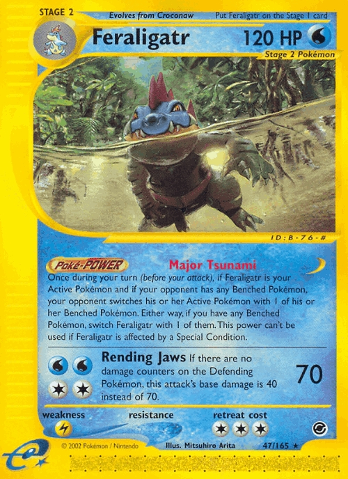 Feraligatr 47, Expedition Base Set