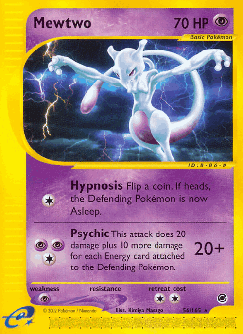 Mewtwo 56, Expedition Base Set