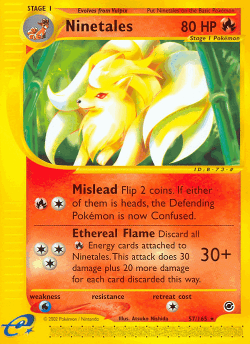Ninetales 57, Expedition Base Set