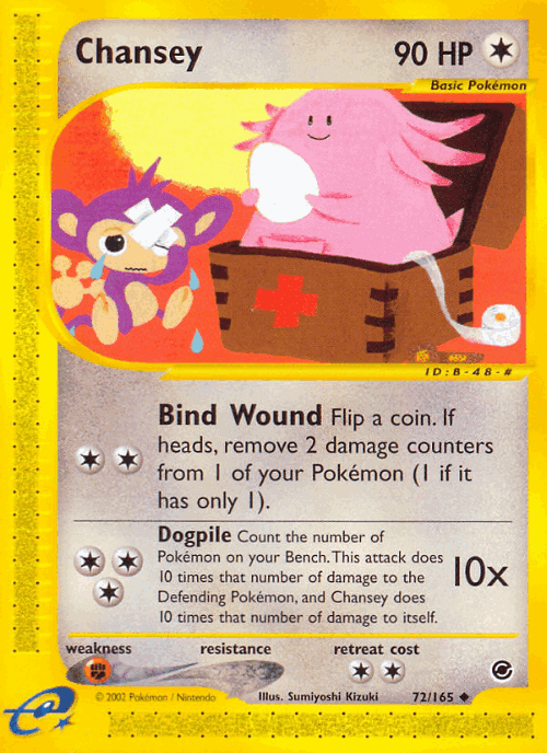 Chansey 72, Expedition Base Set