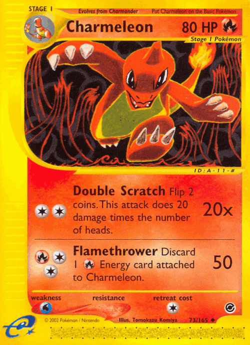 Charmeleon 73, Expedition Base Set