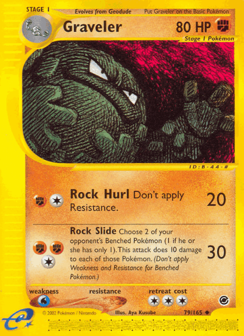 Graveler 79, Expedition Base Set